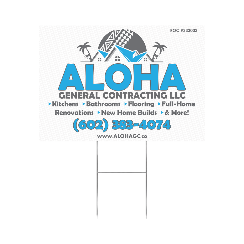 Yard Signs (4mm Coroplast)