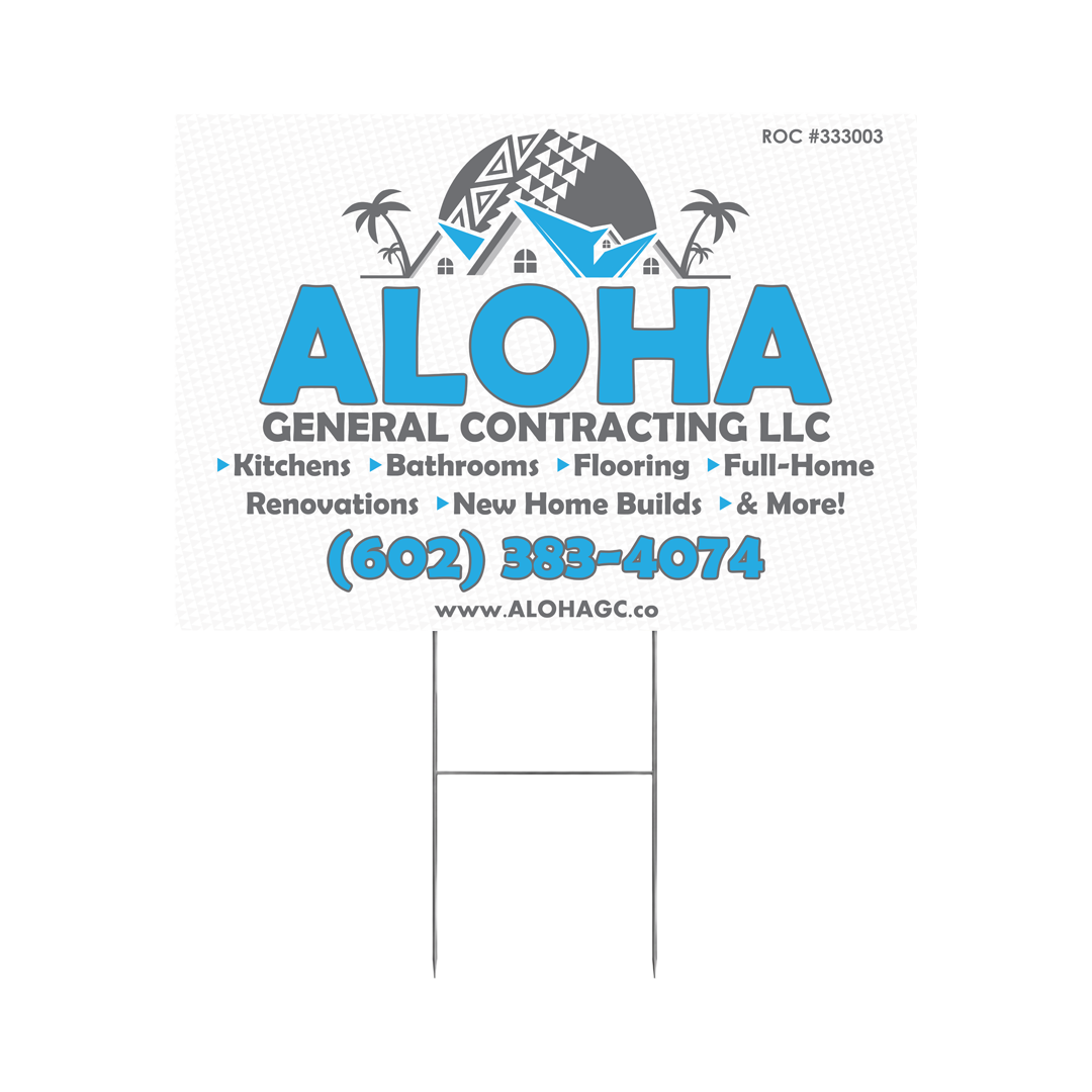 Yard Signs (4mm Coroplast)
